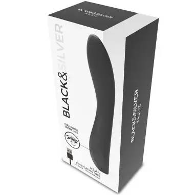 BLACK&SILVER - KEAN VIBRADOR TOUCH CONTROL 