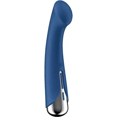 SATISFYER - SPINNING G-SPORT 1 VIBRADOR ROTADOR AZUL Vibradores Punto G