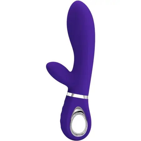 PRETTY LOVE - THOMAS VIBRADOR PUNTO G MULTIFUNCIÓN VIOLETA 