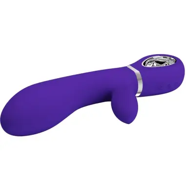 PRETTY LOVE - THOMAS VIBRADOR PUNTO G MULTIFUNCIÓN VIOLETA 