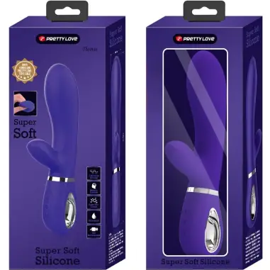 PRETTY LOVE - THOMAS VIBRADOR PUNTO G MULTIFUNCIÓN VIOLETA 