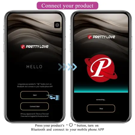 PRETTY LOVE - ETHAN VIBRADOR RECARGABLE LILA Vibradores Punto G