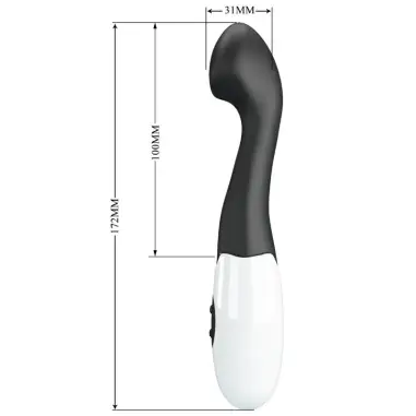 PRETTY LOVE - CHARLES VIBRADOR PUNTO G 30 MODOS NEGRO Vibradores Punto G