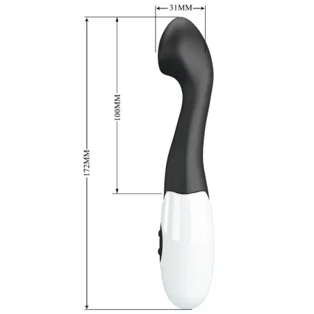 PRETTY LOVE - CHARLES VIBRADOR PUNTO G 30 MODOS NEGRO Vibradores Punto G