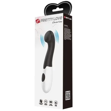 PRETTY LOVE - CHARLES VIBRADOR PUNTO G 30 MODOS NEGRO Vibradores Punto G