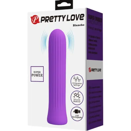 PRETTY LOVE - BLANCHE VIBRADOR ESTIMULADOR LILA Mini vibradores