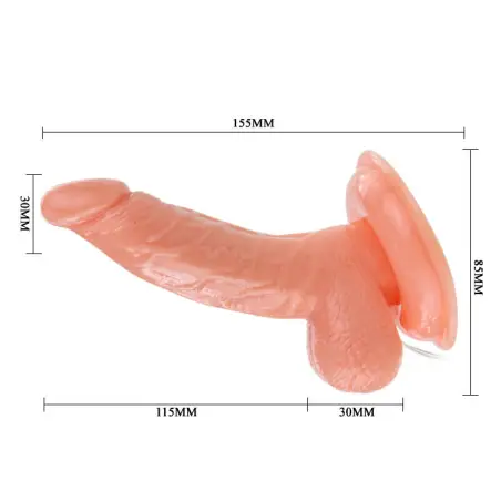 BAILE - SUPER ROTA DONG PENE REALÍSTICO Rotadores y vibradores