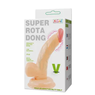 BAILE - SUPER ROTA DONG PENE REALÍSTICO Rotadores y vibradores