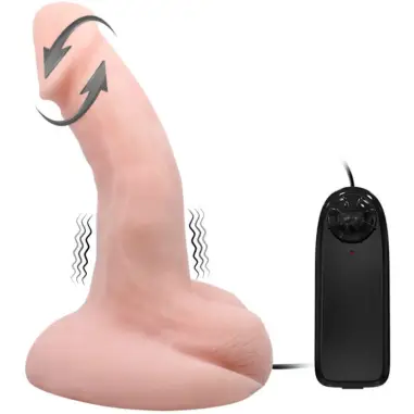 BAILE - ARBITRARINESS DILDO FUNCIÓN VIBRACIÓN Y ROTACIÓN Rotadores y vibradores