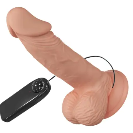 BAILE - BEAUTIFUL ENCOUNTER ZEBULON VIBRACIÓN 19.4 CM NATURAL Vibradores Realísticos