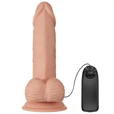 BAILE - BEAUTIFUL ENCOUNTER ZEBULON VIBRACIÓN 19.4 CM NATURAL Vibradores Realísticos