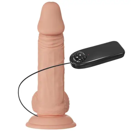 BAILE - BEAUTIFUL ENCOUNTER ZEBULON VIBRACIÓN 19.4 CM NATURAL Vibradores Realísticos