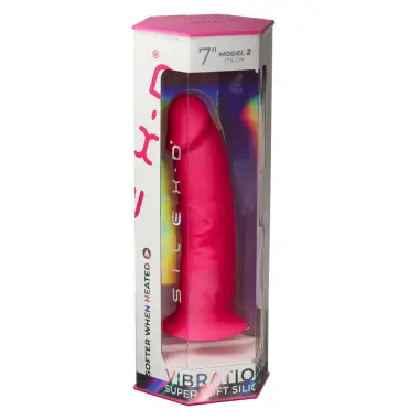 SILEXD - PENE REALÍSTICO MODELO 2 ROSA + CONTROL REMOTO LRS 17 CM 