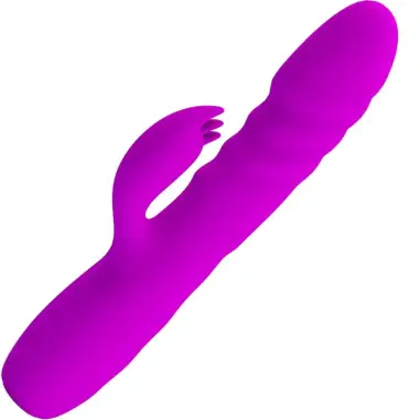 PRETTY LOVE - MELANIE VIBRADOR CONEJO RECARGABLE MORADO Vibradores Rabbit