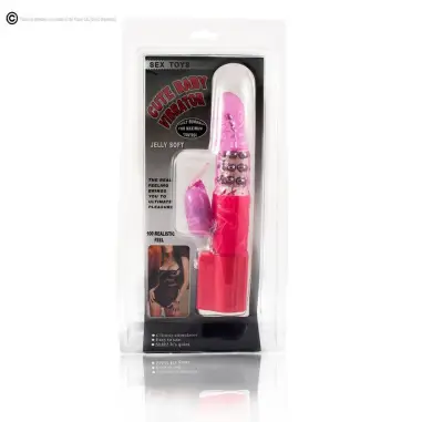 BAILE - ROTADOR RABBIT ROSA SUPERESTIMULADOR 