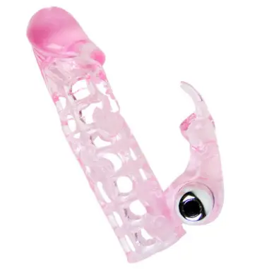BAILE - ULTIMATE FUNDA EXTENSORA 10 V CON VIBRACIÓN Fundas Pene con Extensión