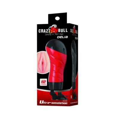 CRAZY BULL - FLORA VAGINA CON BASE MASTURBADOR VOZ Vaginas con vibración