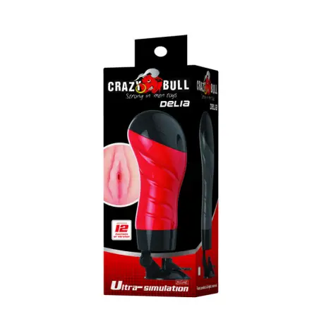 CRAZY BULL - FLORA VAGINA CON BASE MASTURBADOR VOZ Vaginas con vibración