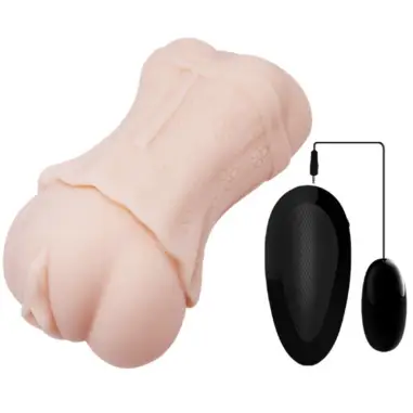 CRAZY BULL - MASTURBADOR WATER SKIN VAGINA CON BALA VIBRADORA 2 Balas vibradoras