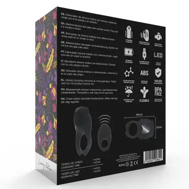 MIA - COLOSSEO ANILLO CONTROL REMOTO NEGRO 