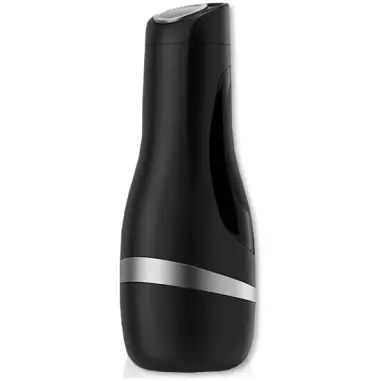 SATISFYER - MASTURBADOR MEN CLASSIC PLATA Vaginas con vibración