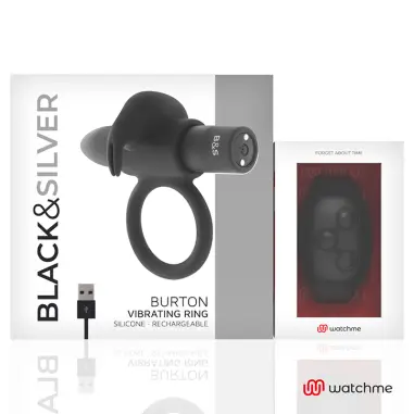 BLACK&SILVER - BURTON CONTROL REMOTO COCKRING WATCHME 