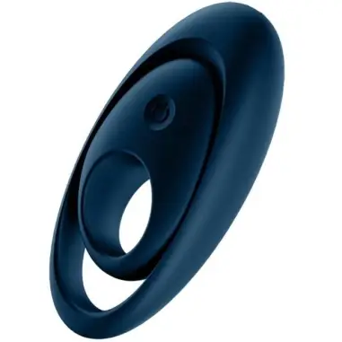 SATISFYER - GLORIOUS DUO ANILLO VIBRADOR AZUL Anillos con Vibración
