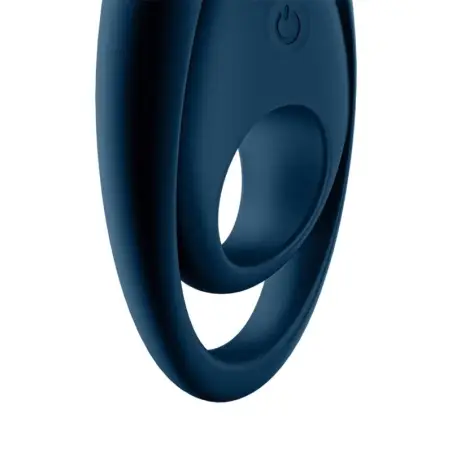 SATISFYER - GLORIOUS DUO ANILLO VIBRADOR AZUL Anillos con Vibración