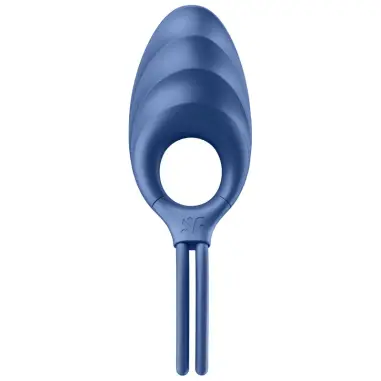 SATISFYER - SWORDSMAN ANILLO VIBRADOR AZUL 