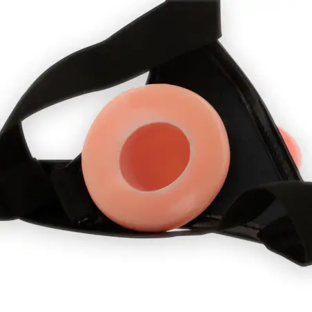 INTENSE - ARNÉS HUECO CON DILDO 18 X 3.5 CM 