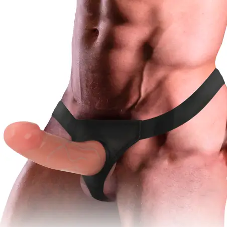INTENSE - ARNÉS HUECO CON DILDO 16 X 3 CM 