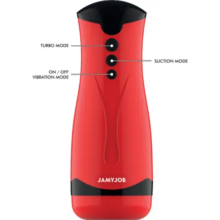 JAMYJOB - MASTURBADOR DE SUCCIÓN Y VIBRACIÓN DAMERON Vaginas con vibración