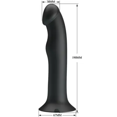 Murray Vibrador y Succionador de Clítoris Negro - Recargable