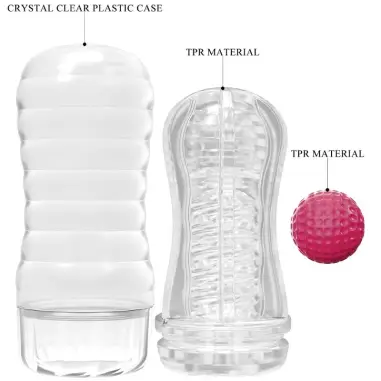 PRETTY LOVE - FUNDA MASTURBADORA ROSA 