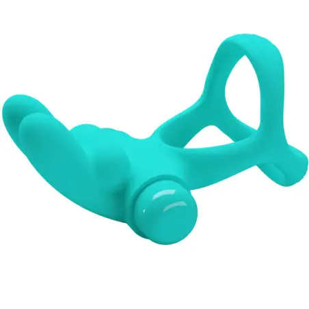 PRETTY LOVE - DANTE ANILLO VIBRADOR RABBIT VERDE Anillos con Vibración