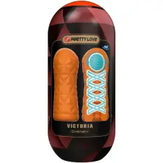 ROCKS- OFF - PALM MASTURBADOR VIBRADOR FLEXIBLE AZUL Masturbadores varios