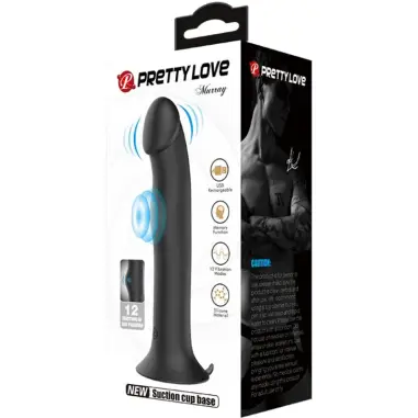 Murray Vibrador y Succionador de Clítoris Negro - Recargable