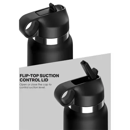 PDX PLUS - FAP FLASK ESTIMULADOR DE BOTELLA DISCRETO TRANSPARENTE MODELO 1 
