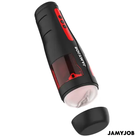 JAMYJOB - CYCLONE MASTURBADOR VAGINA AUTOMÁTICO 10 MODOS ROTACIÓN Y EMPUJE 