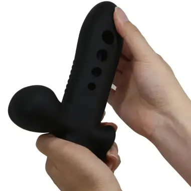 PRETTY LOVE - CRANE FUNDA PARA PENE CON AIRBAG NEGRO 