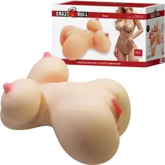 ROCKS- OFF - PALM MASTURBADOR VIBRADOR FLEXIBLE AZUL Masturbadores varios