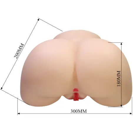 CRAZY BULL - OLIVIA TRASERO FEMENINO REALISTA VAGINA Y ANAL 5.5 KG Masturbadores varios