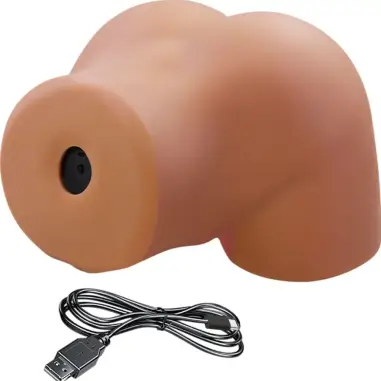 CRAZY BULL - ILANA TRASERO FEMENINO REALISTA VIBRADOR & SUCCIONADOR CON SONIDO 6.8 KG 