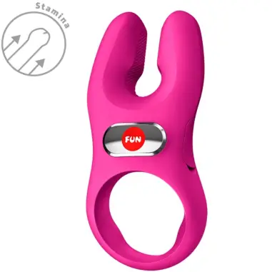 FUN FACTORY - NOS PRO ANILLO VIBRADOR PENE MAGENTA 
