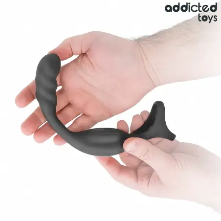 ADDICTED TOYS - ANILLO DOBLE VIBRADOR PROSTÁTICO CONTROL REMOTO 