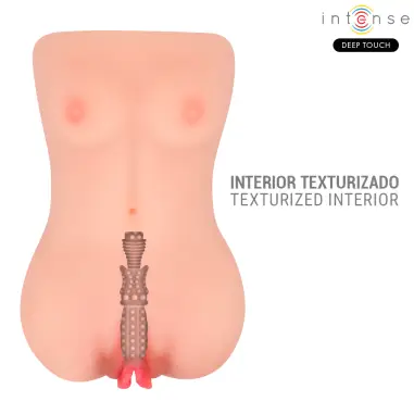 INTENSE DEEP TOUCH - CATHERINE MASTURBADOR CON VOZ VIBRADOR & SUCCIÓN 