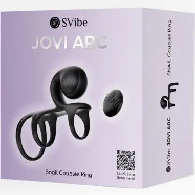 SNAIL VIBE - JOVI ARC ANILLO DE PAREJA CONTROL REMOTO NEGRO 