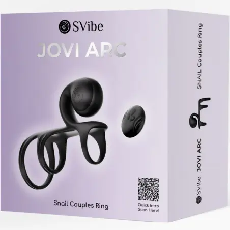 SNAIL VIBE - JOVI ARC ANILLO DE PAREJA CONTROL REMOTO NEGRO 