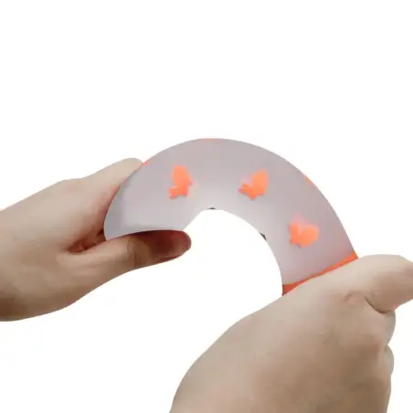 PRETTY LOVE - MAGICAL NIGHTFALL DILDO SIN VIBRACIÓN LUMINOSO NARANJA Dildos sin Vibración