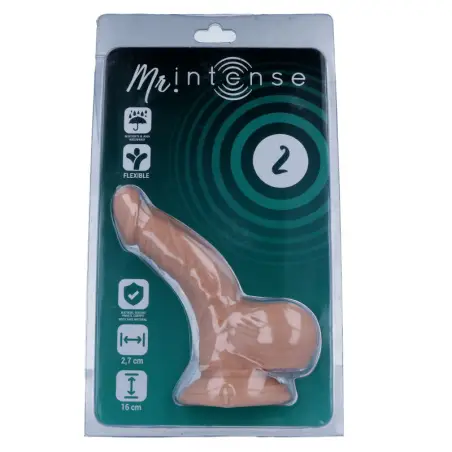 MR INTENSE - 2 PENE REALÍSTICO 16 CM -O- 2.7 CM 
